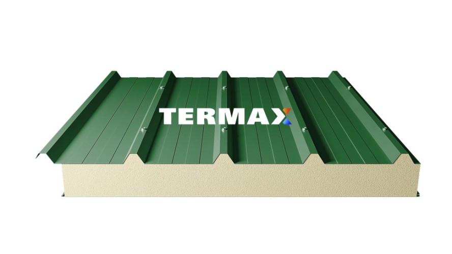 Кровельные сэндвич-панели PIR 80 мм