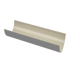 Желоб Verat серый глянец 1,5 м