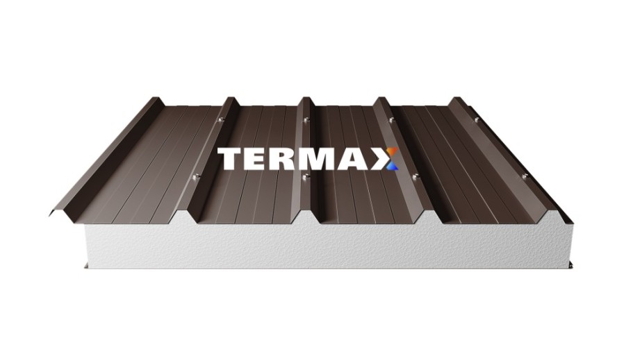 Кровельные сэндвич-панели ППС 80 мм