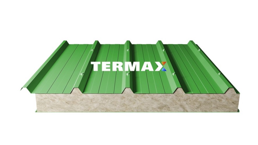 Кровельные сэндвич-панели Минвата 80 мм