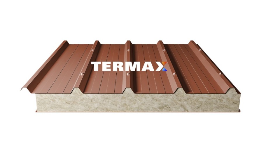 Кровельные сэндвич-панели Минвата 80 мм