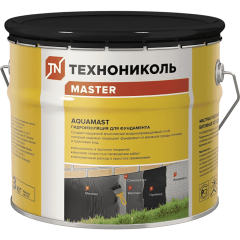 Мастика битумная Технониколь Aquamast 3 кг для фундамента