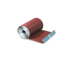 Гофрированная лента для примыканий Luxard F-2 красная, алюминий