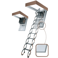 FAKRO Лестница ножничная металлическая 70*110 LSF-300