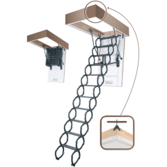 FAKRO Лестница ножничная термоизоляционная LST 50*80/280